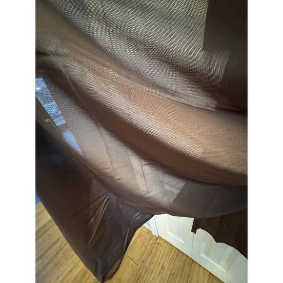 staud cleo dress In Chocolate. Long Steve NWT Sz Large Swimsuit Cover - Picture 9 of 10